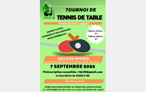 Tournoi de rentrée