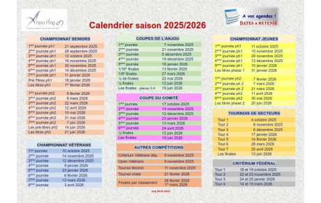Calendrier