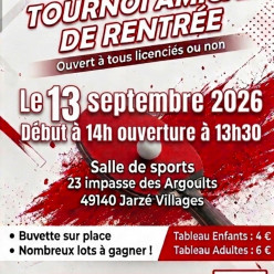 Tournoi de rentrée